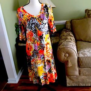 Comfortable floral dress
